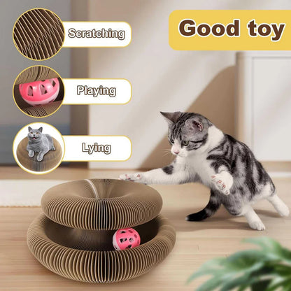 Cat Scratching Board-Recyclable Scratching Pad for Indoor Cats