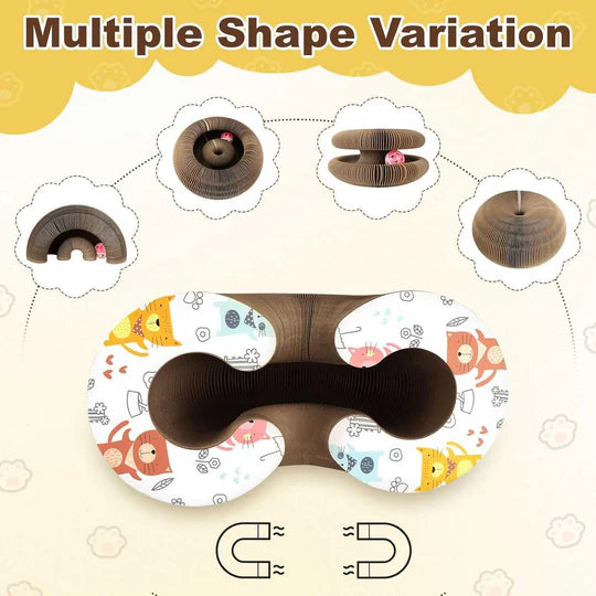 Cat Scratching Board-Recyclable Scratching Pad for Indoor Cats