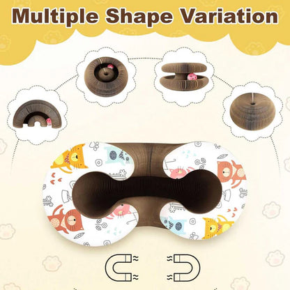 Cat Scratching Board-Recyclable Scratching Pad for Indoor Cats