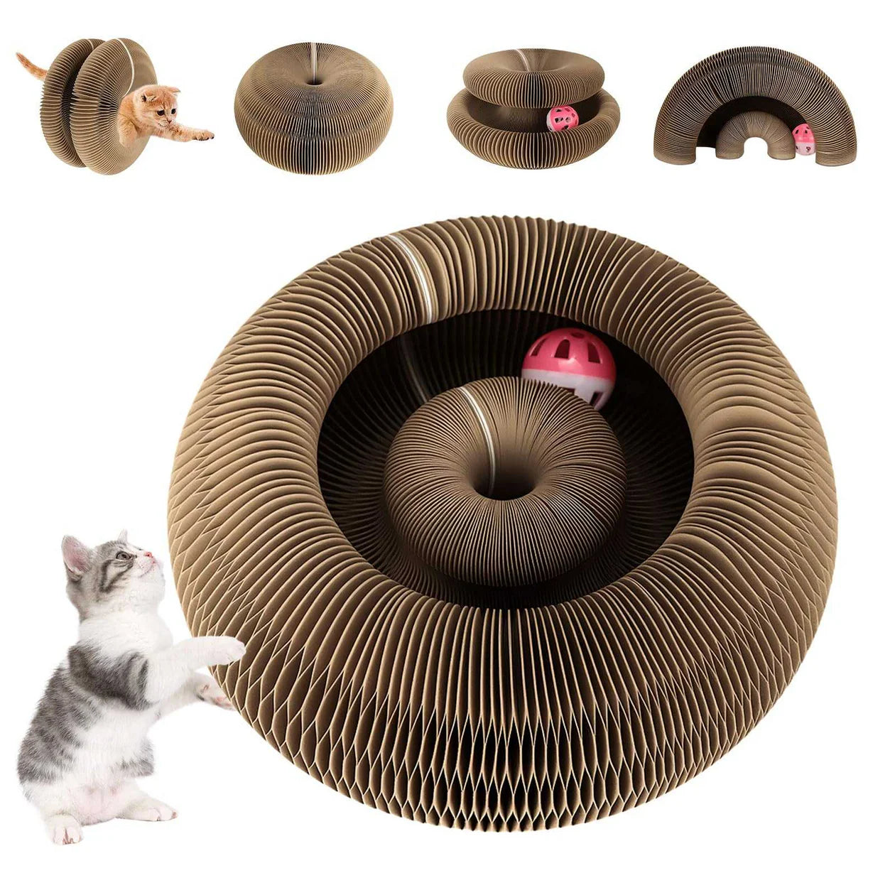 Cat Scratching Board-Recyclable Scratching Pad for Indoor Cats